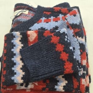 Lucky Brand Multicolor Knit Sweater Size M